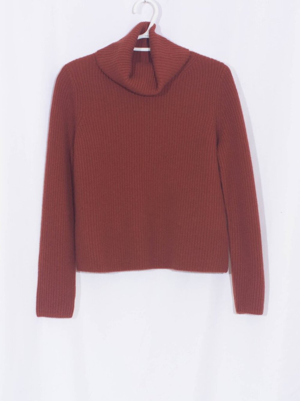 BANANA REPUBLIC 100% Cashmere Ribbed Turtleneck Sweater Size S